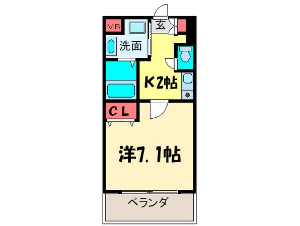 アルバ大須の物件間取画像